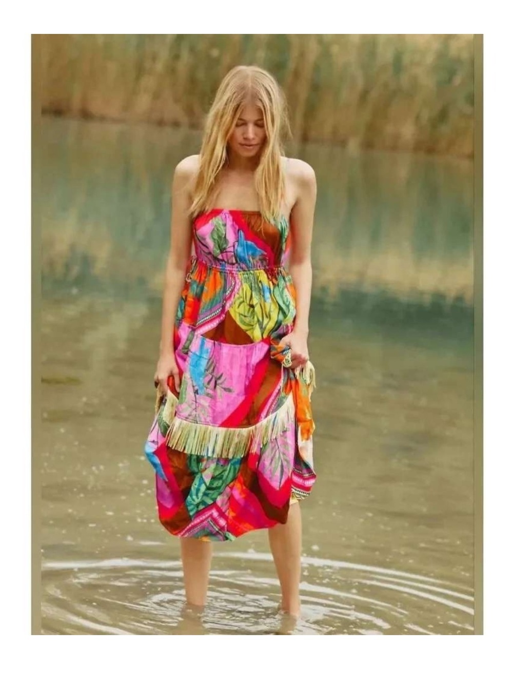 NWT Farm Rio Palia Tropical Dress